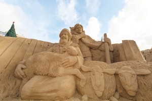 Sandkrippe 2018, Belén de Arenas de Las Canteras eröffnet