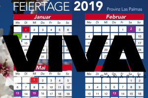 Feiertage Kalender 2019 - Kanaren