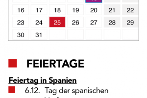 Feiertage im Dezember 2019 - Aprilscherze inklusive