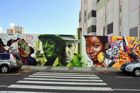 Nationale Graffiti Liga - Las Palmas de Gran Canaria und die urbane Kunst