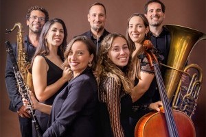 Tarasca und Antithesis Ensemble im Teatro Guiniguada im Mai 2022