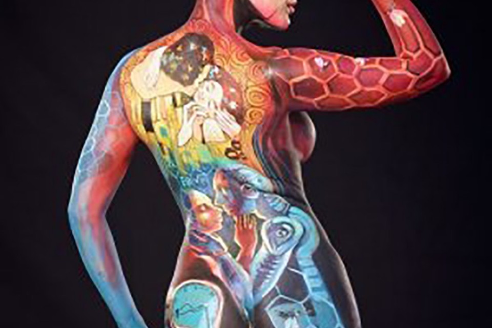 Bodypainting: Von Las Palmas de G. C. bis nach Österreich