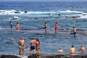 Auch Bañaderos und La Atalaya in Feierlaune