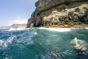 Kayak Tour mit Climbo - Abenteuer 'light' - mit dem Kanu durch die Wellen