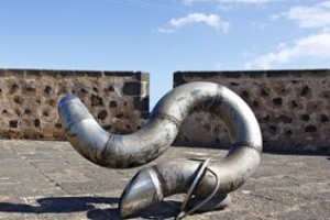 Moderne Kunst in der Hungerfestung - Castillo de San José